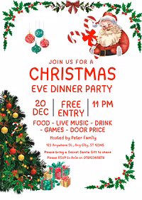 Christmas Invitation Template