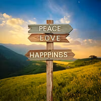 Peace, Love & Happiness