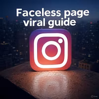 Faceless Instagram page guide 