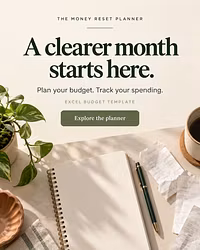 The Money Reset Planner