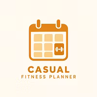 Casual Fitness Planner