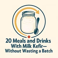 Make 20 Meals and Drinks With Milk Kefir—Without Wasting a B