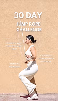 30 Day Jump Rope Challenge
