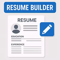 Professional resume builder