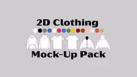 2D Clothing Mockup Pack