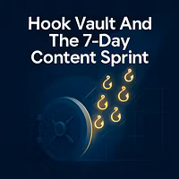 Hook Vault And The 7-Day Content Sprint