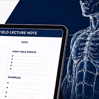 Med Lecture-to-Exam Review SOP