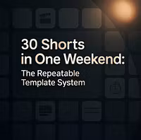 30 Shorts in One Weekend