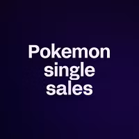 Pokemon single sales