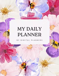 Digital priniable Planners
