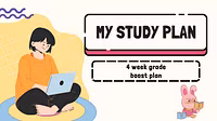 4-Week Grade Boost Study Plan