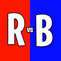 Crazy Red VS Blue Clipping