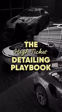 The High-Ticket Detailing Playbook