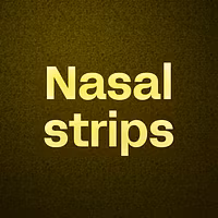 Nasal strips