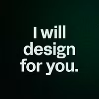 I will design for you. 
