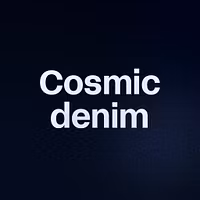 Cosmic denim