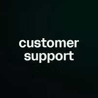 customer support 