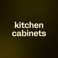 kitchen cabinets 
