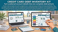Credit Card Debt Inventory Kit