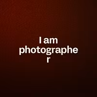 I am photographer 