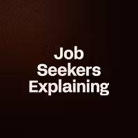 Job Seekers Explaining 