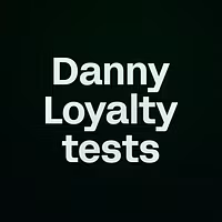 Danny Loyalty tests