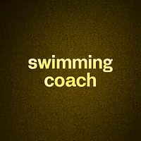 swimming coach 