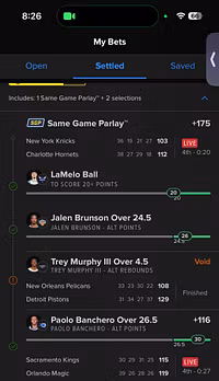 Fanduel Winning Team