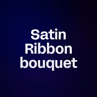 Satin Ribbon bouquet 