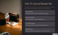 Safe-To-Spend Budget Kit