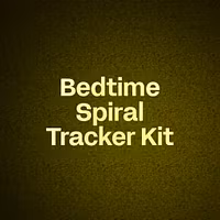 Bedtime Spiral Tracker Kit