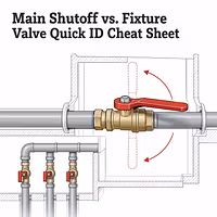 Emergency Water Shutoff Cheat Sheet