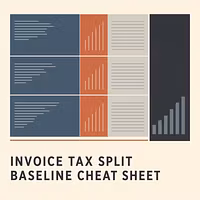 Invoice Tax Split Kit