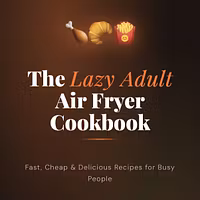lazy adult air fryer cookbook