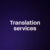 Translation services 
