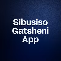 Sibusiso Gatsheni App