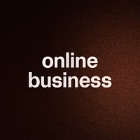 online business 