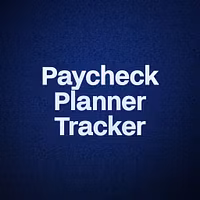Paycheck Planner Tracker