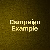 Campaign Example 