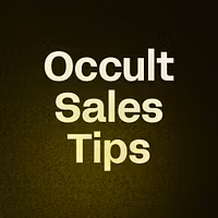 Occult Sales Tips