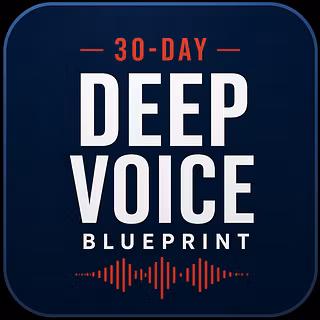 30 Day Deep Voice Blueprint listing image on Whop