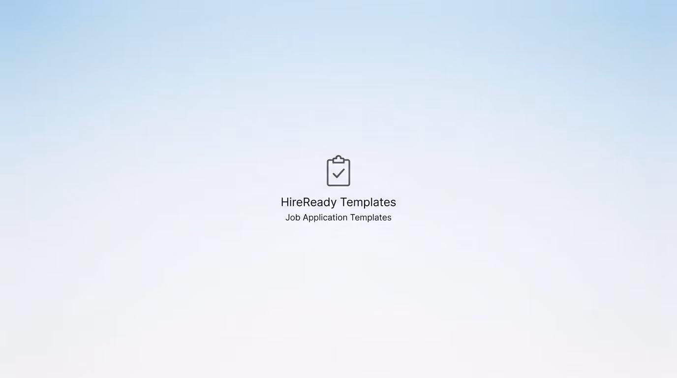 HireReady Templates