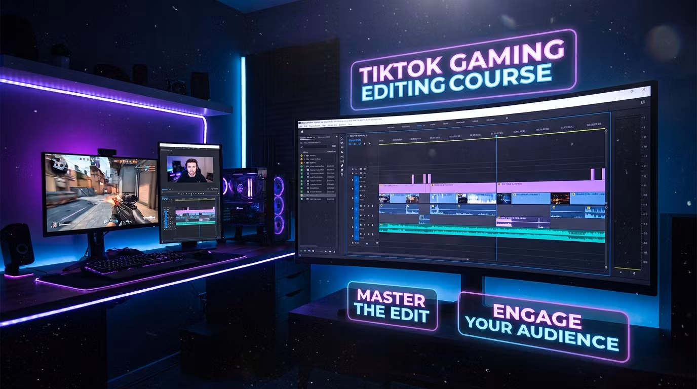 TikTok Gaming Edits Course