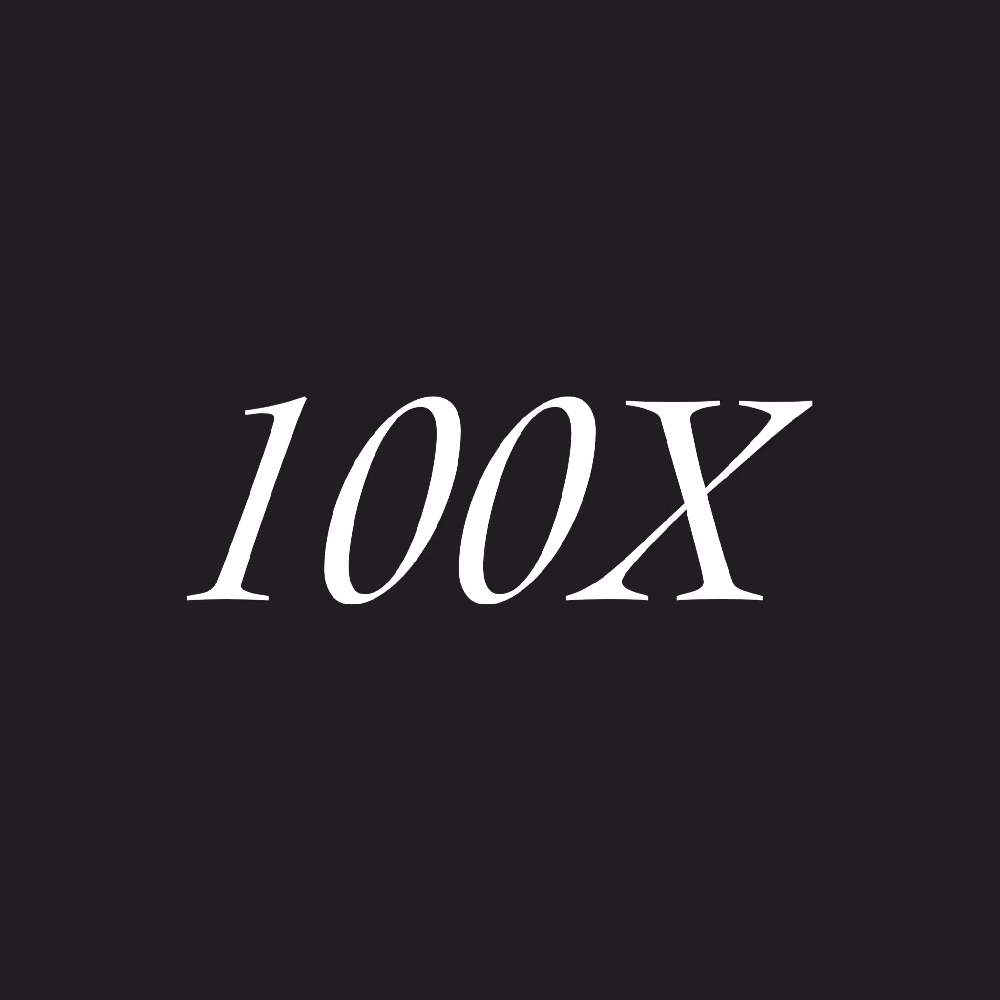 100x