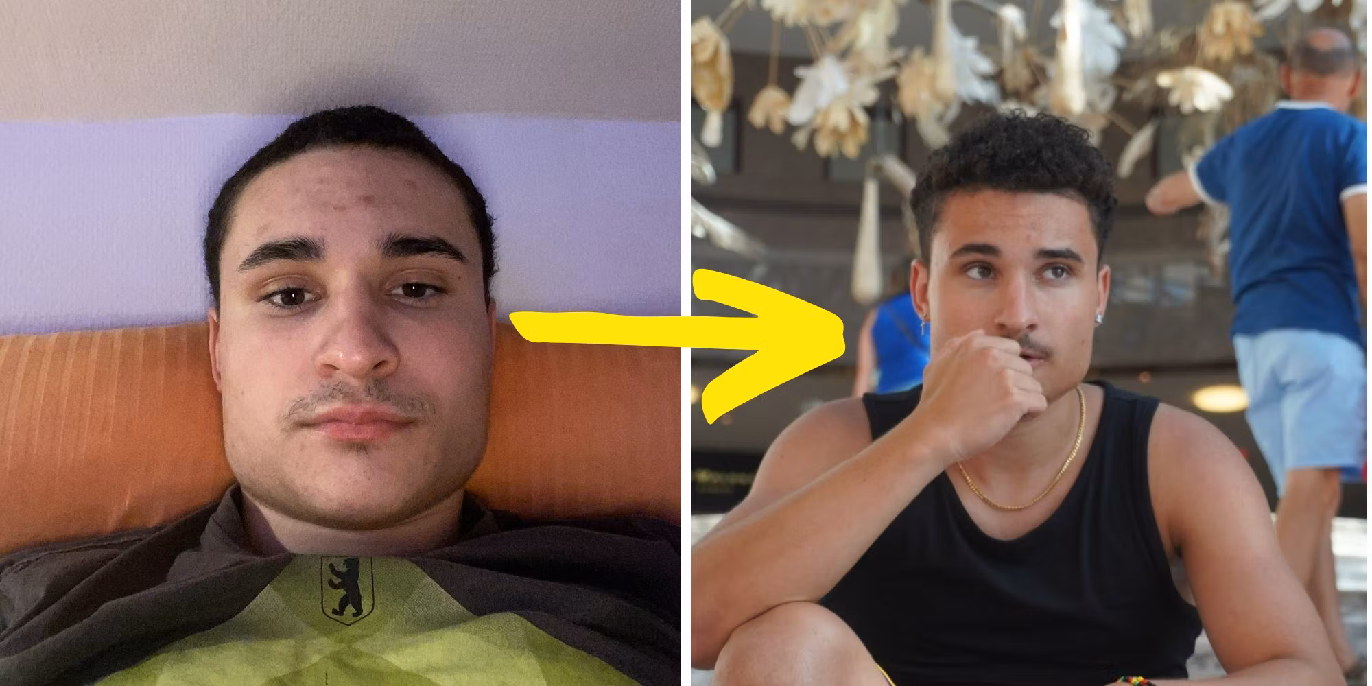 Elegante Brüder Glow Up