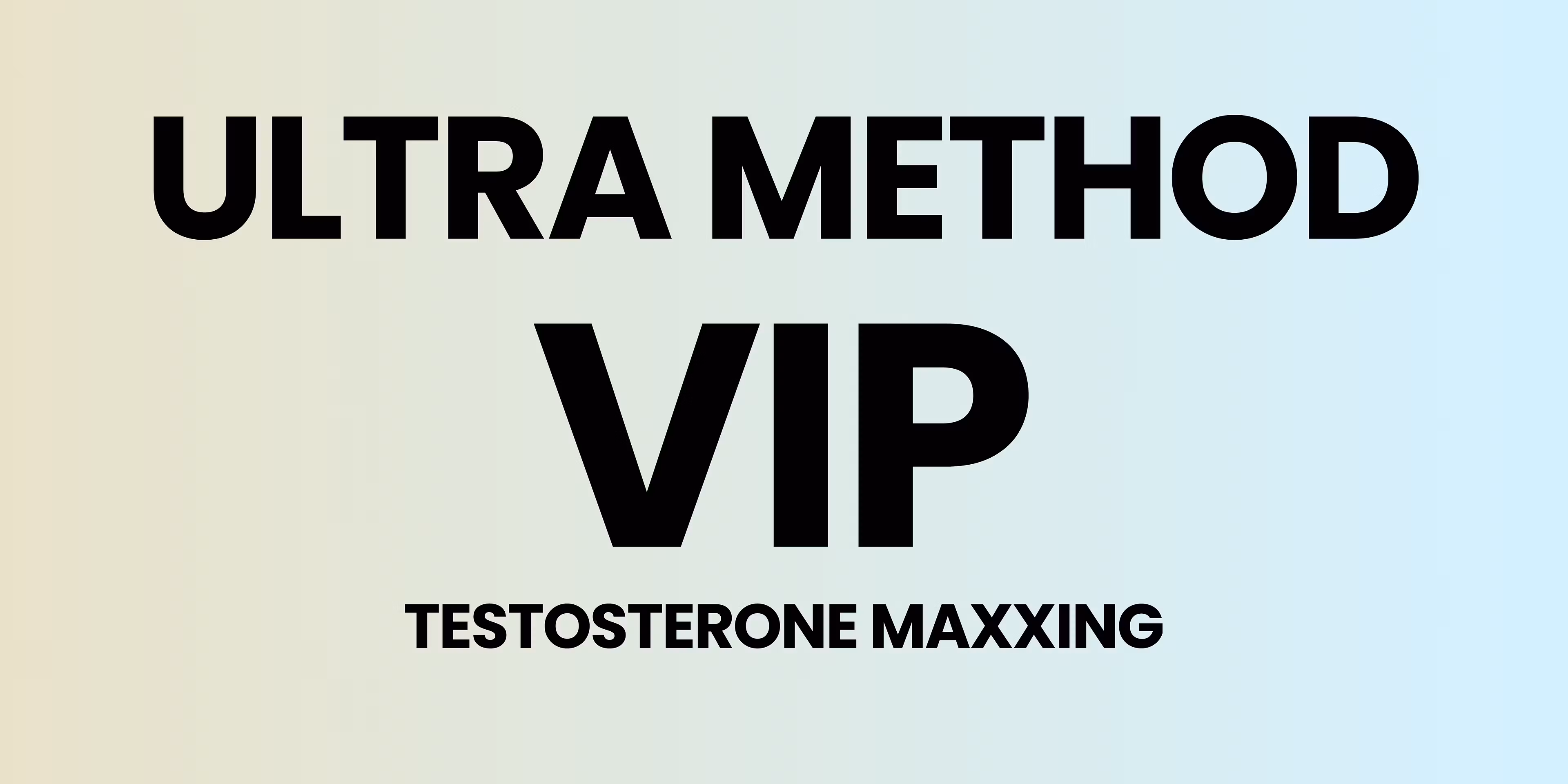 The Ultra Method VIP