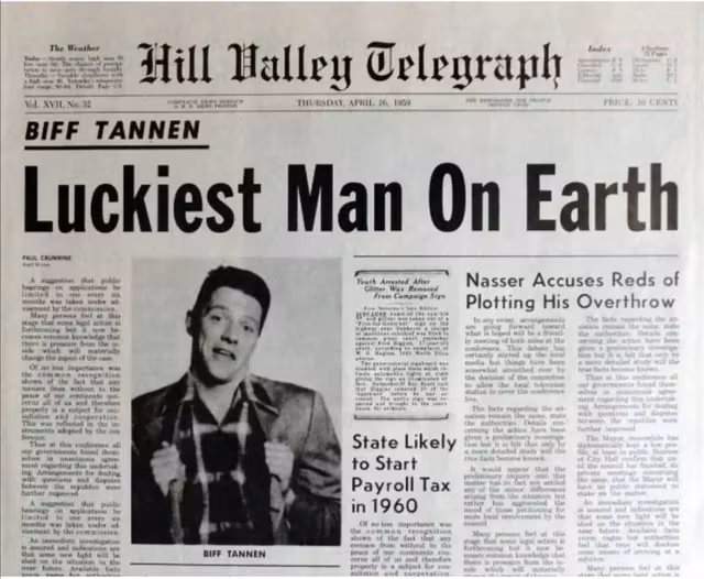 Biff Tannen's Sports Almanac