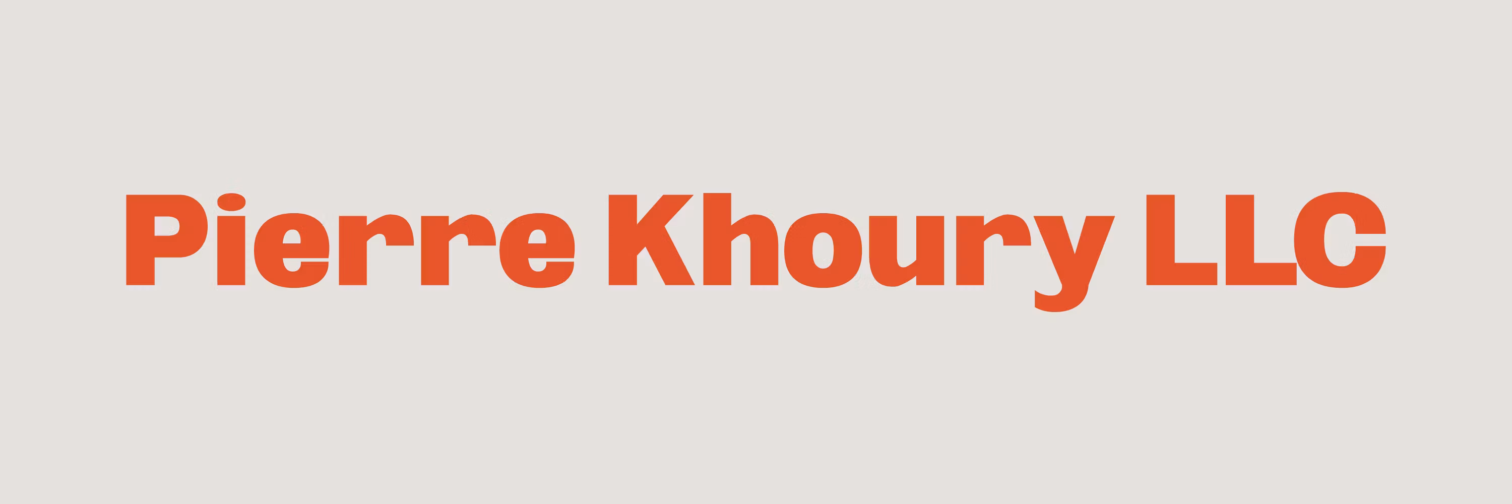 Pierre Khoury LLC