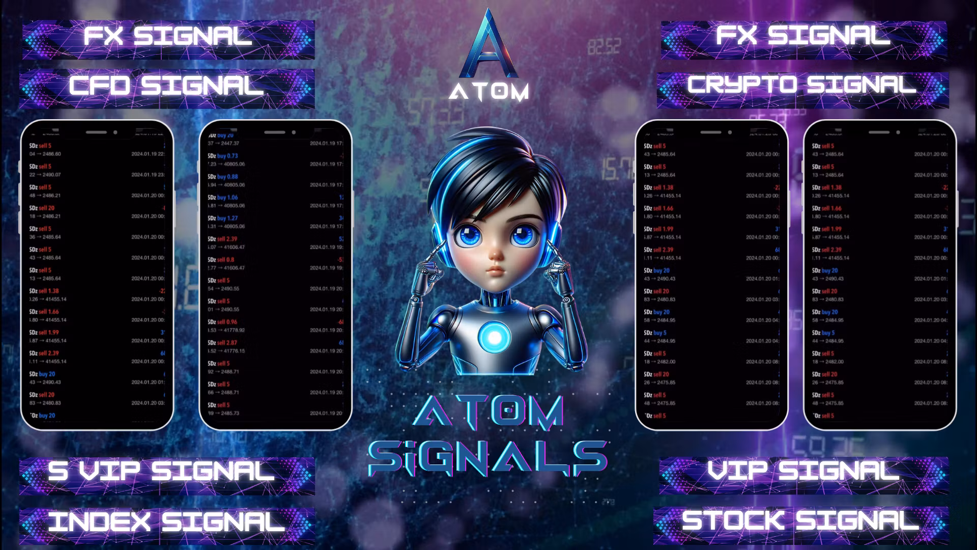 🤖 Atom Signals Indicator 🤖
