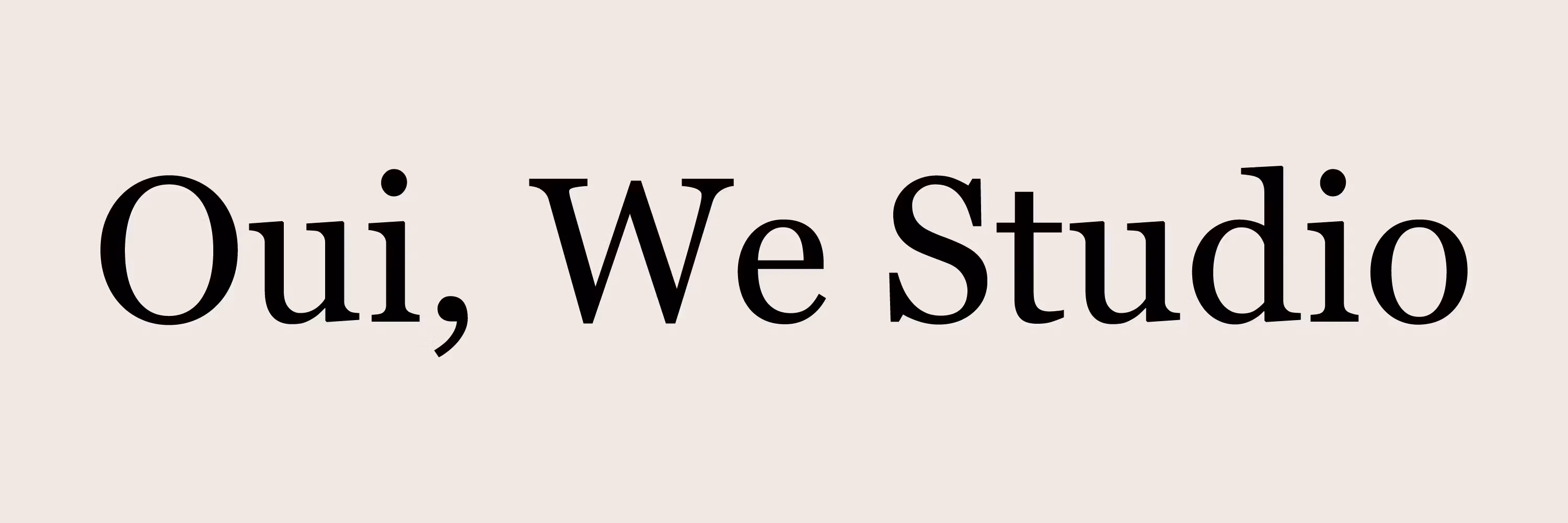 Oui, We Studio